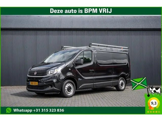 Fiat Talento 2.0 EcoJet L2H1 | 145 PK | 3-Zits | Cruise | Airco | Trekhaak | Imperiaal