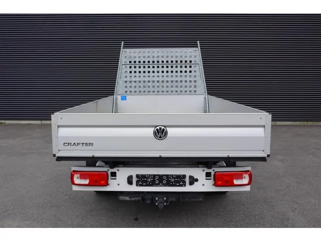 Volkswagen Crafter 140pk Open laadbak Dubbele cabine Trekhaak Airco Cruise control Pick-Up