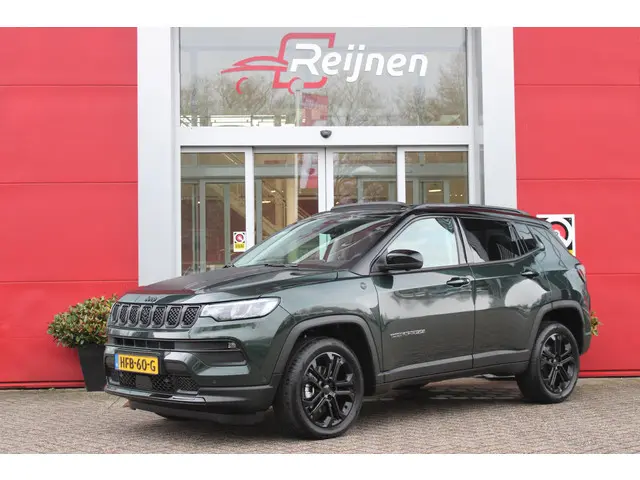 Jeep Compass 1.5T 142PK e-Hybrid NORTH STAR | SCHUIF/KANTEL DAK | UNIEKE KLEUR! "TECHNO GREEN" | WIN...