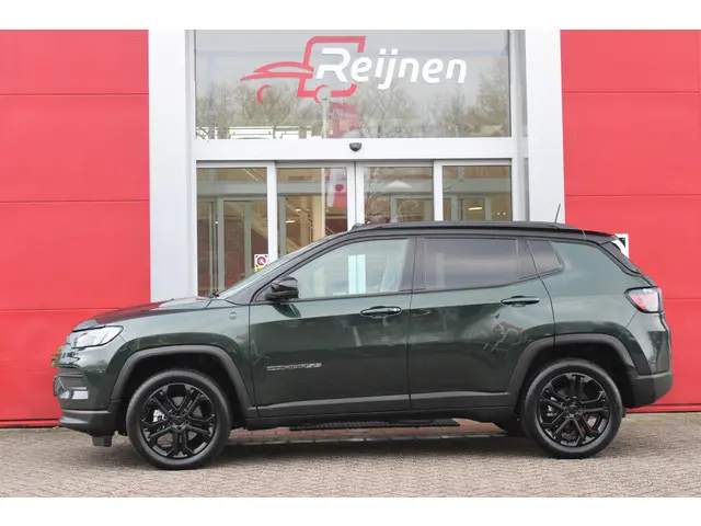 Jeep Compass 1.5T 142PK e-Hybrid NORTH STAR | SCHUIF/KANTEL DAK | UNIEKE KLEUR! "TECHNO GREEN" | WIN...