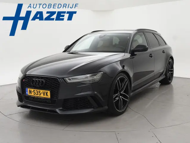 Audi RS6 4.0 TFSI V8 605 PK PERFORMANCE + KERAMISCH | B&O | AUDI EXCLUSIVE LEDER | CARBON | 21 INCH...