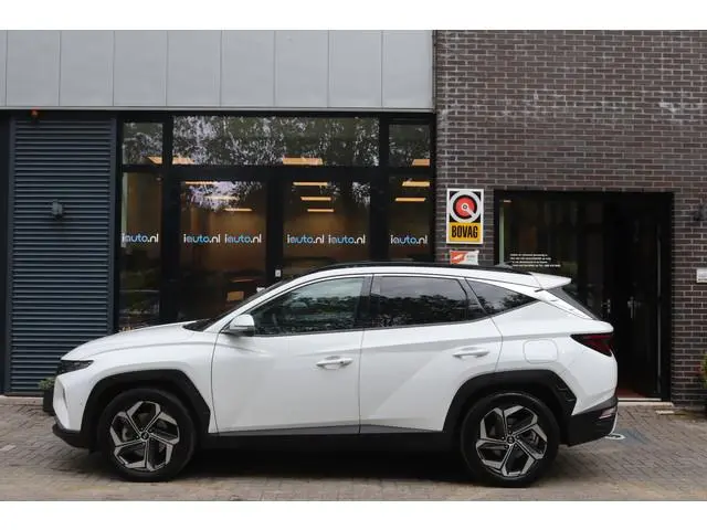 Hyundai Tucson 1.6 T-GDI HEV 230pk Premium Sky Pano/Matrix LED/Leder/360/Keyless/Virtual Cockpit/Ele...