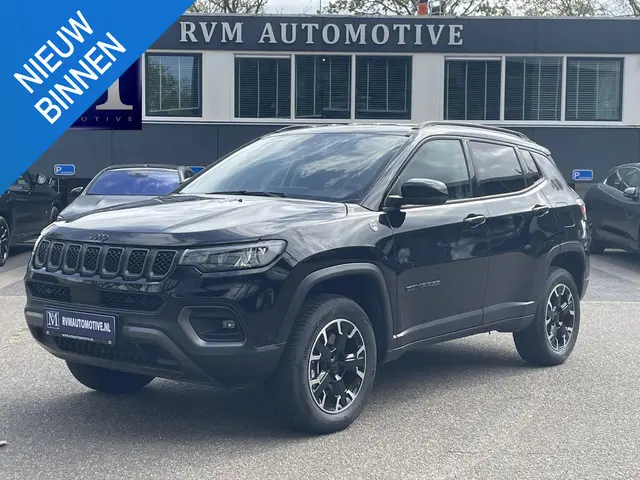 Jeep Compass 4xe 240 Plug-in Hybrid Electric Trailhawk PHEV| ACHTERUITRIJCAMERA| ADAPTIVE CRUISE CON...
