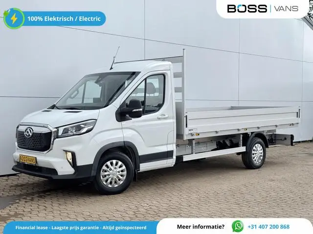Maxus eDeliver 9 65kWh 204PK Nieuw! Open Laadbak 172km WLTP 100% Elektrisch Airco Adaptieve Cruise C...