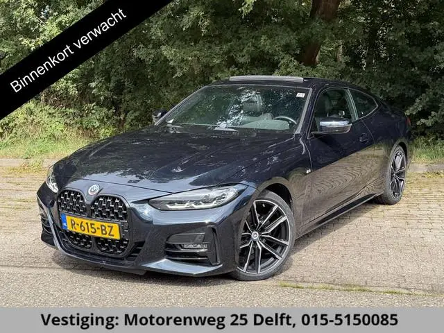 BMW 4-serie Coupé 420i High Executive M-Pakket GARANTIE TOT 07-2032* . PANORAMA-DAK . PARKEERSENSORE...