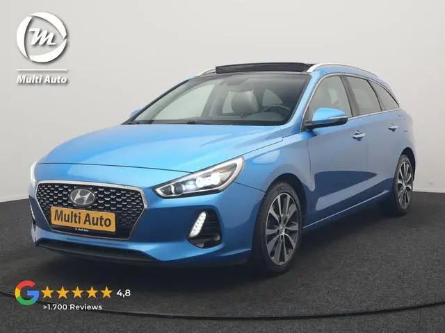 Hyundai i30 Wagon 1.4 T-GDI Premium 141pk | Panodak | Adaptive Cruise | Camera | Lederen Sportstoele...