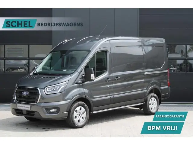 Ford Transit 350 2.0 TDCI L2H2 Limited 165pk - 2x Schuifdeur - Adaptive Cruise - Xenon - Navi - Blin...