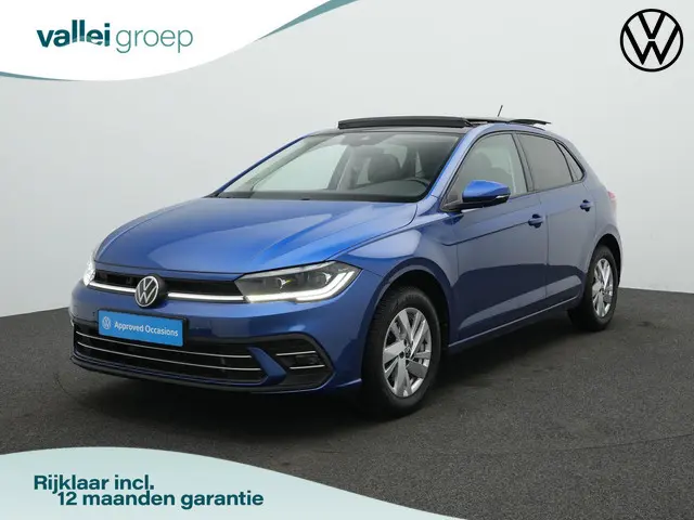 Volkswagen Polo 1.0 TSI 110 pk DSG Style | Panoramadak | IQ Light | Stoelverwarming | Navigatie