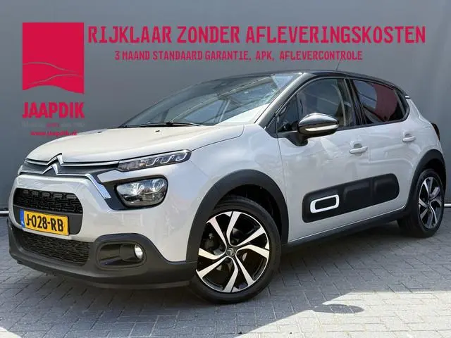 Citroën C3 BWJ 2020 1.2 PureTech 111 PK Shine AUTOMAAT | CAMERA | DAB | CARPLAY + ANDROID | HALF LED...
