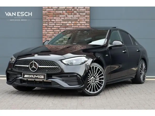 Mercedes-Benz C-klasse 400 e 4MATIC AMG Line | Distronic+ | Panoramadak | Nappa Leder | Burmester |...