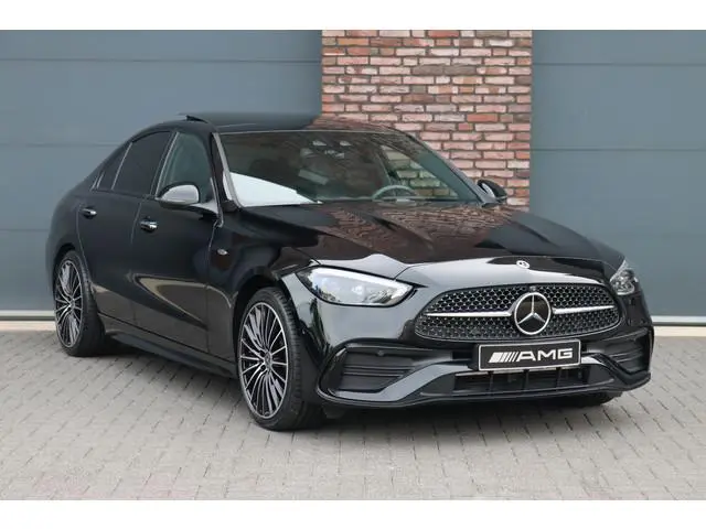 Mercedes-Benz C-klasse 400 e 4MATIC AMG Line | Distronic+ | Panoramadak | Nappa Leder | Burmester |...