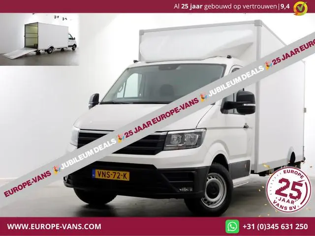 Volkswagen Crafter 35 2.0 TDI 140pk DSG Automaat Lowliner Bakwagen met laadklep 01-2022