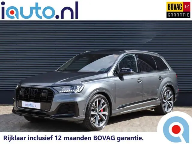 Audi Q7 60 TFSI e quattro 456pk S-Line Competition Pano/B&O Advanced/Alcantara hemel/360/Keyless/Ser...