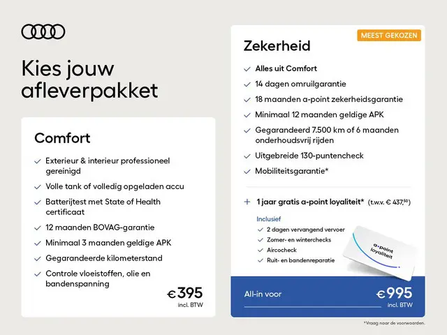 Audi A5 Limousine 2.0 e-hybrid quattro S edition 299pk | Elektrisch verstelb. bestuurdersstoel met g...