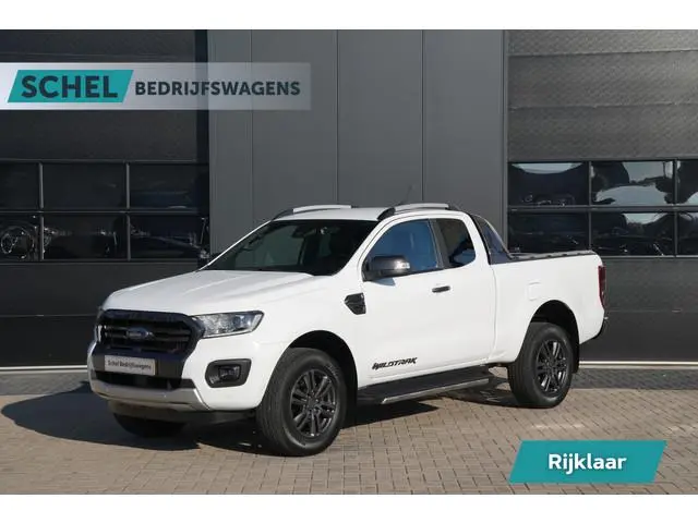 Ford Ranger 2.0 EcoBlue Wildtrak Supercab 213pk 3.5t Trekhaak - Keyless - Stoelverwarming - Carplay-...