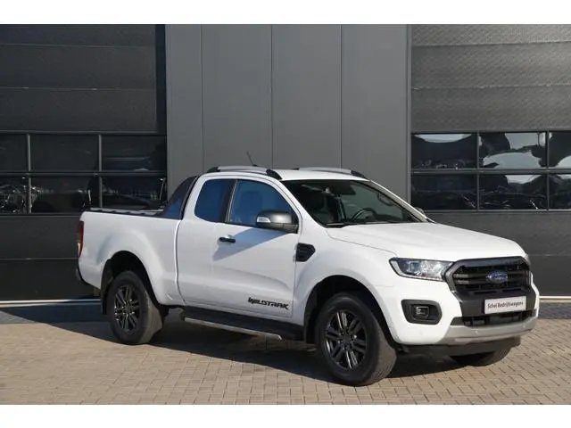 Ford Ranger 2.0 EcoBlue Wildtrak Supercab 213pk 3.5t Trekhaak - Keyless - Stoelverwarming - Carplay-...
