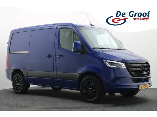 Mercedes-Benz Sprinter 317 L1H1 RWD Automaat 2x schuifdeur, 3-zits, Leer, Trekhaak, Apple Carplay, L...