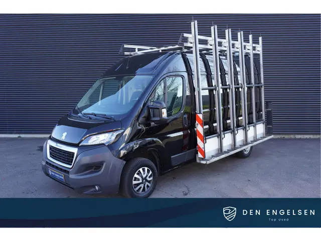 Peugeot Boxer 130pk L2H2 Glasresteel Imperiaal Airco Cruise control Trekhaak Camera Glaswagen Glasau...