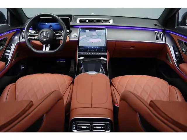 Mercedes-Benz S-klasse 580 e 4MATIC Lang AMG Line | Airmatic | Distronic+ | Chauffeurspakket | Memor...