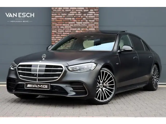 Mercedes-Benz S-klasse 580 e 4MATIC Lang AMG Line | Manufaktur | Airmatic | Chauffeurspakket | Achte...