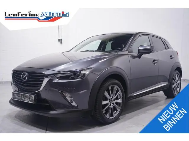 Mazda CX-3 2.0 SkyActiv-G 120 GT-Luxury Camera Led koplampen Leder Navi Trekhaak PDC