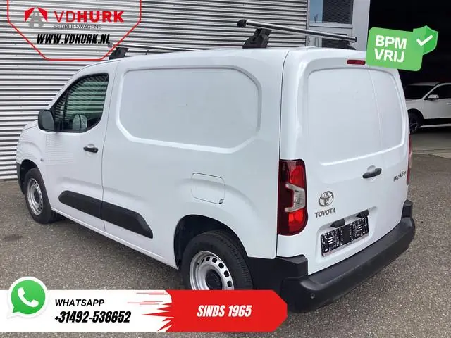 Toyota PROACE CITY 1.5 100 pk 3 Pers./ Carplay/ PDC/ Cruise/ Airco/ DAB