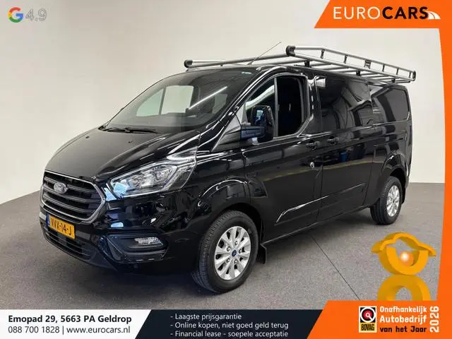 Ford Transit Custom 300 2.0 TDCI L2H1 Limited Dubbele Cabine Automaat Navi Airco 2 Schuifdeuren Trek...