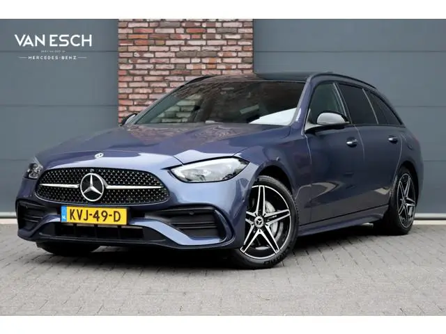 Mercedes-Benz C-klasse Estate 300 e AMG Line Premium | Panoramadak | Memory | Distronic | Surround C...