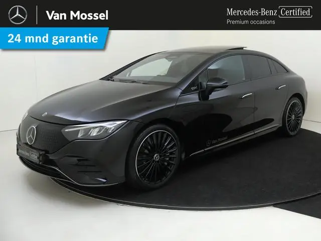 Mercedes-Benz EQE 300 Business Solution AMG 90 kWh / Luchtvering / Panaroma-dak / Memory-Stoelen /