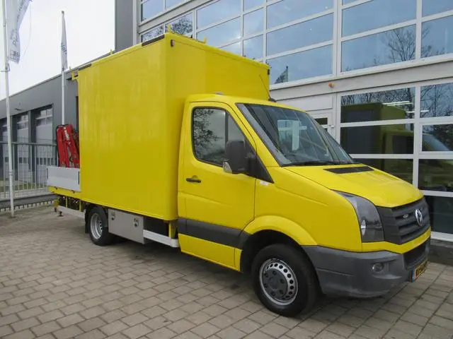 Volkswagen Crafter 46 2.0 TDI 100KW Werkplaats Werkstatt + Kraan Kran Crane