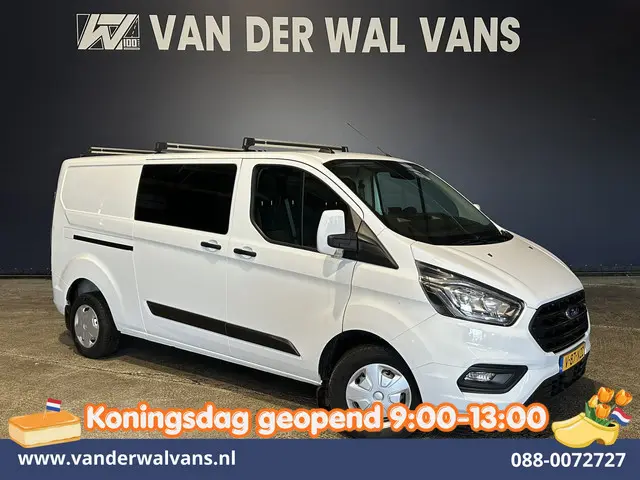 Ford Transit Custom 2.0 TDCI 170pk L2H1 Dubbele Cabine Euro6 Airco | 6-Zits | Camera | Navigatie | L...