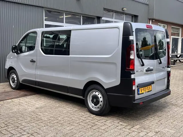 Renault Trafic 1.6 dCi L2H1 DC Marge Btw /Bpm vrij Airco Cruise controle Navigatie Dubbele cabine 1e...