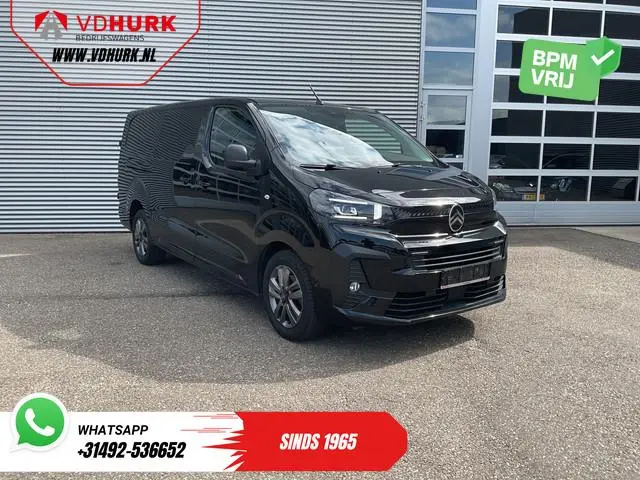 Citroën Jumpy 2.0 HDI 180 pk Aut. L3 LED/ Standkachel/ Keyless/ Stoelverw/ Stuurverw./ Carplay/ Clim...