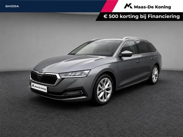 Skoda Octavia Combi 1.0 e-TSI 110pk DSG Business Edition ·Trekhaak Wegklapbaar· Apple/Android Car Pl...