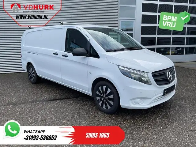 Mercedes-Benz Vito 119 CDI Aut. L3 LED/ Standkachel/ Stoelverw./ Carplay/ Navi/ Camera/ Airco/ 16'LM...