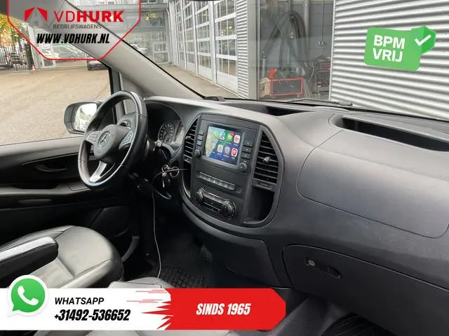 Mercedes-Benz Vito 119 CDI Aut. L3 LED/ Standkachel/ Stoelverw./ Carplay/ Navi/ Camera/ Airco/ 16'LM...