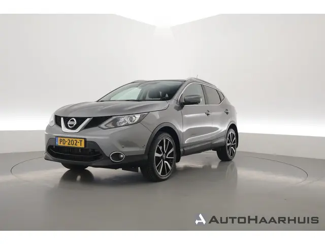 Nissan Qashqai 1.2 Tekna | Cruise | 360cam | Dodehoek. | Pano | Trekhaak | Stoelverw. | Achteruitrij...