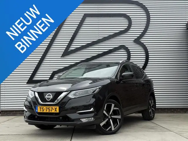 Nissan Qashqai 1.2 Tekna 1e Eigenaar|Pano|Cruise|Clima|Navi|Stoelverw|PDC V+A|Elek ramen|APK tot 12-...