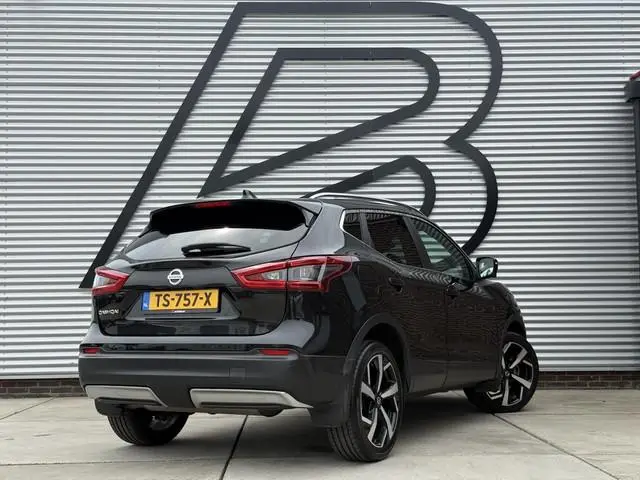 Nissan Qashqai 1.2 Tekna 1e Eigenaar|Pano|Cruise|Clima|Navi|Stoelverw|PDC V+A|Elek ramen|APK tot 12-...