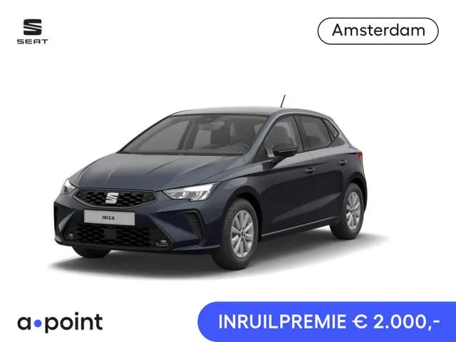 SEAT Ibiza 1.0 EcoTSI Reference | Draadloze Carplay | Cruise Control | Full Led | Lichtmetalen Velge...
