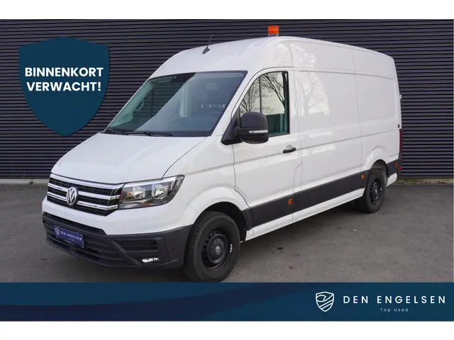 Volkswagen Crafter 35 177pk RWD L3H3/L2H2 Navigatie Apple Carplay Camera 3500kg Trekhaak