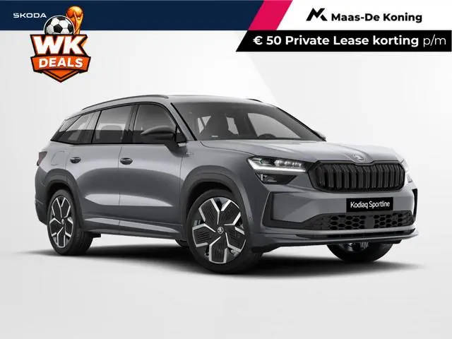 Škoda Kodiaq Sportline Business 1.5 TSI PHEV 150 kW / 204 PK | 20'' lichtmetalen Velgen | 4000,- inr...