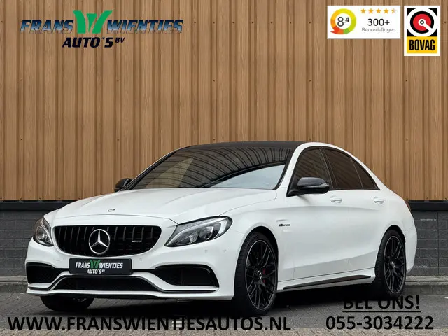 Mercedes-Benz C63 AMG | 19" Lichtmetaal | Camera | LED | Leder | Cruise Control | Airconditioning |...