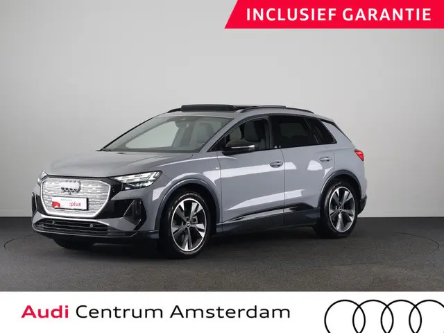 Audi Q4 e-tron 40 S-line 77kWh 204pk | SOH 94% | Panoramadak| Navigatie | Parkeercamera | Lederen be...