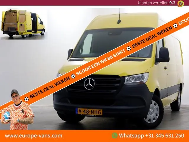 Mercedes-Benz Sprinter 319 CDI 3.0 V6 190pk 7G Automaat L2H2 Airco/Navi/Camera 08-2021