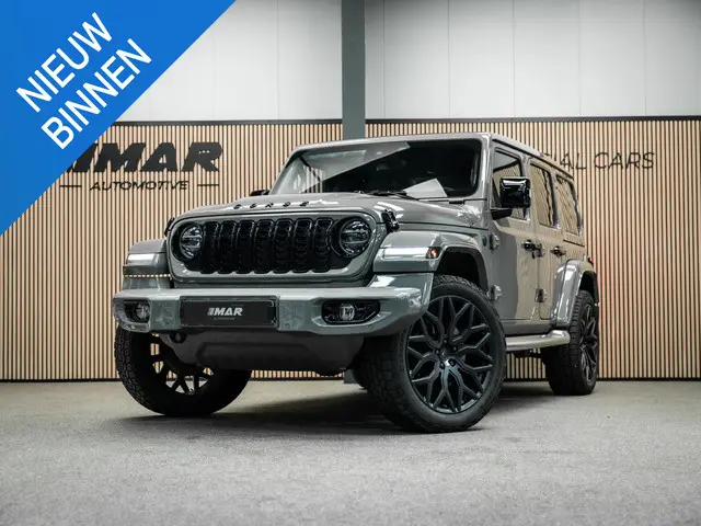 Jeep Wrangler 2.2D Sahara | Grijs Kenteken | Stoel en stuurverwarming | Custom Corse Edition |  Trek...