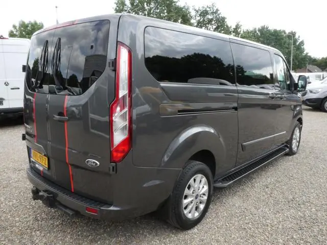 Ford Transit Custom 2.0 TDCI 170PK L2H1 Dubbel cabine Airco Automaat 2 x Schuifdeur Limited
