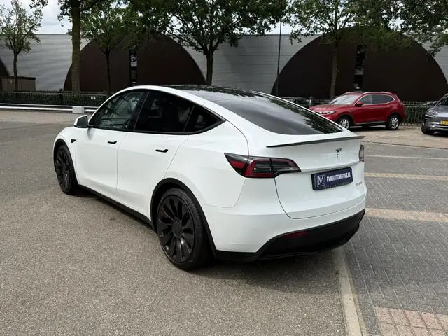 Tesla Model Y Performance AWD 75 kWh 21 INCH TURBINE VELGEN | TESLA GARANTIE T/M 01-2028 OF 80.000 K...