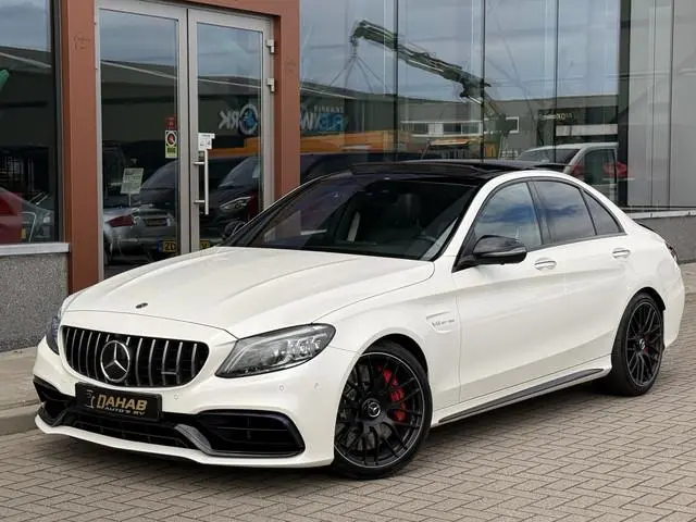 Mercedes-Benz C-klasse AMG 63 S Premium Plus Pack | Burmester | Pano | 360 | Leder | Memory | Head-u...