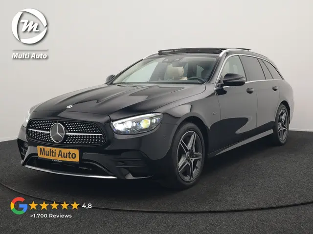 Mercedes-Benz E-klasse Estate 300 e AMG Line PHEV 320pk Dealer O.H. | Panodak | Adaptive Cruise | 36...